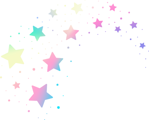 Sparkling Stars Illustration